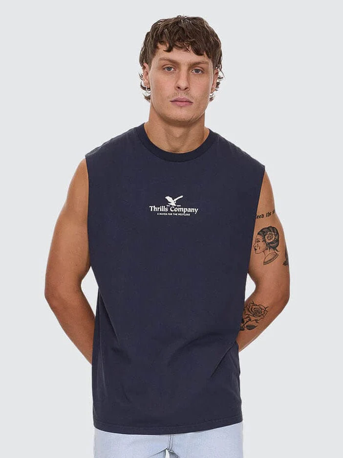 A Haven For The Restless Merch Fit Muscle Tee - Total Eclipse