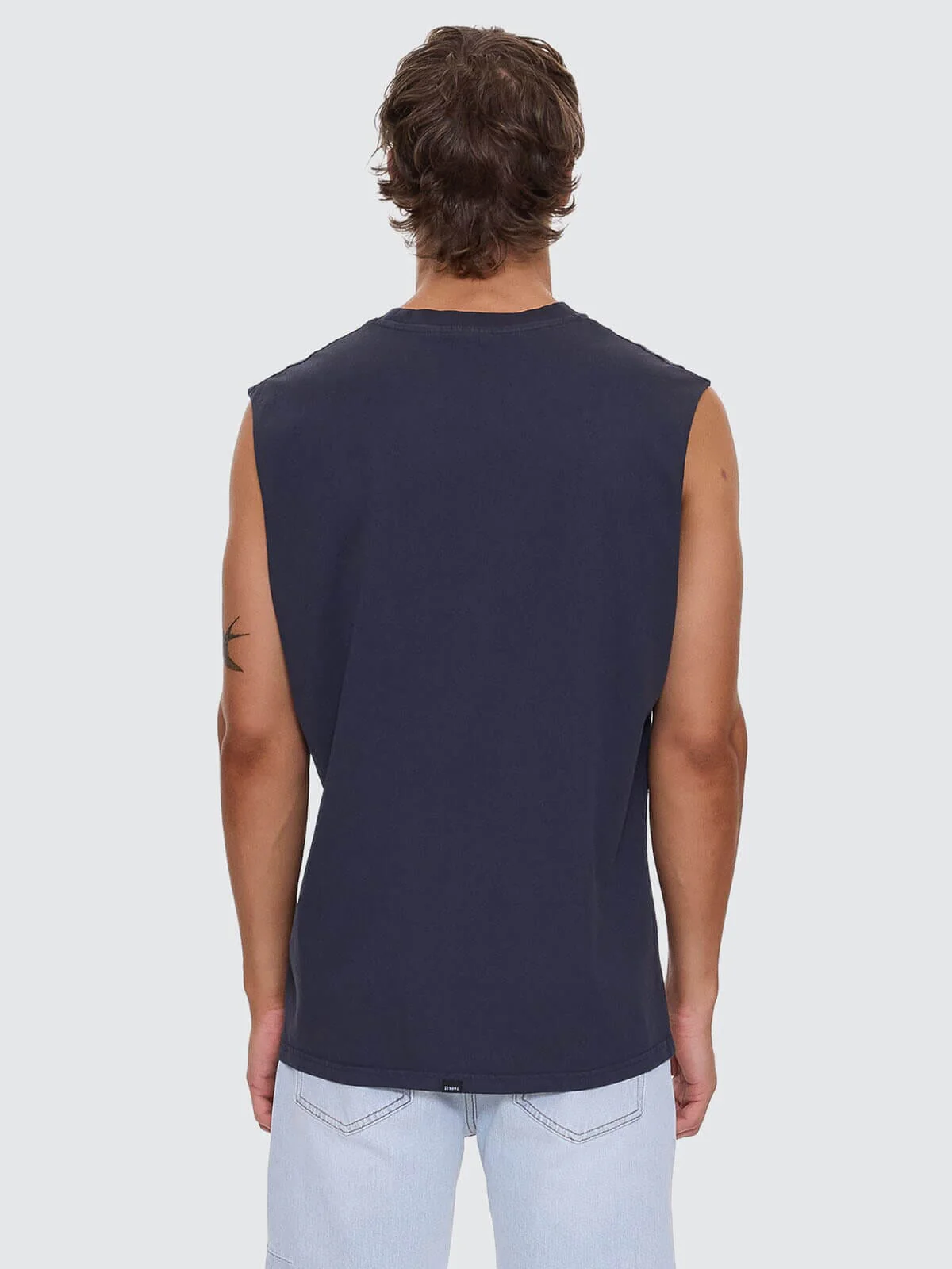 A Haven For The Restless Merch Fit Muscle Tee - Total Eclipse - Image 4