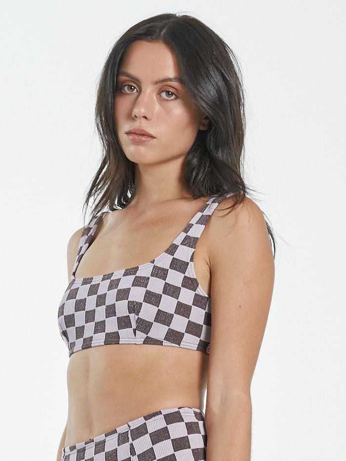 Aalto Rib Square Crop - Washed Cocoa - Image 3