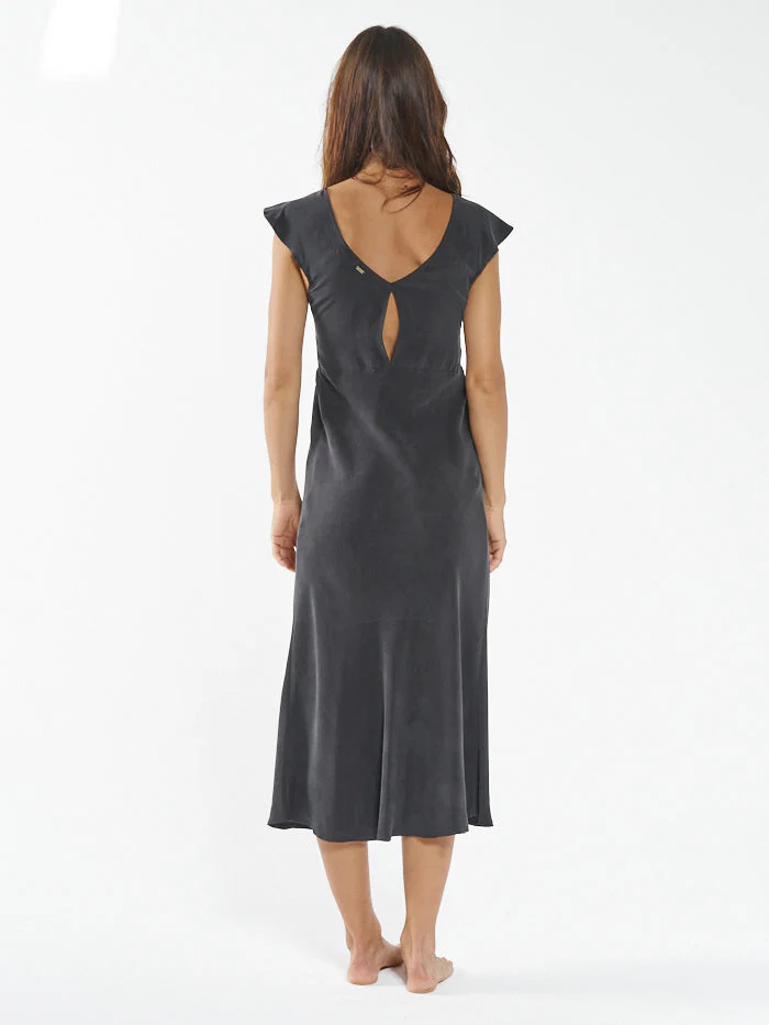 Adira Slip Dress - Antique Black - Image 2