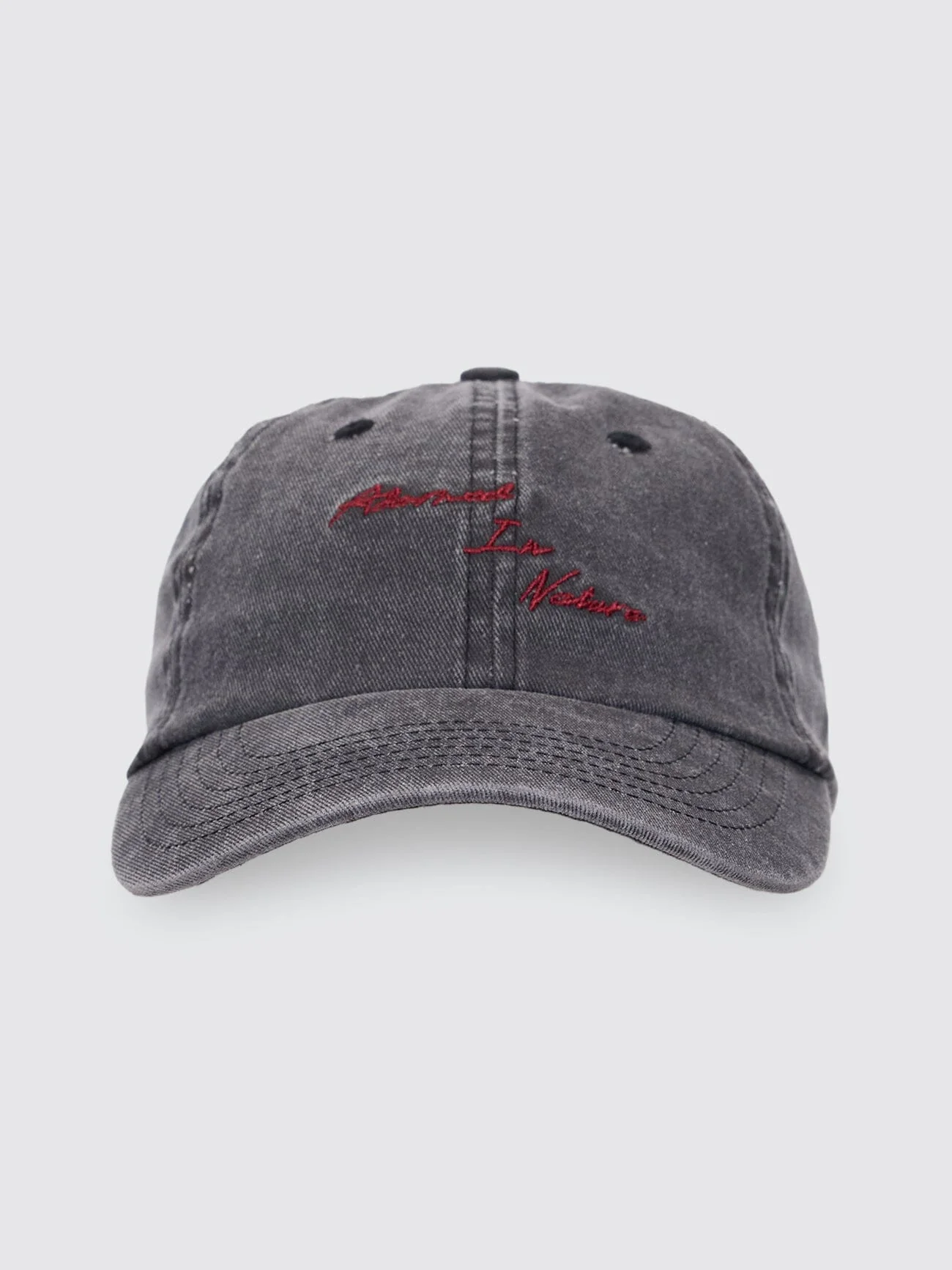 Adorned 6 Panel Cap - Merch Black