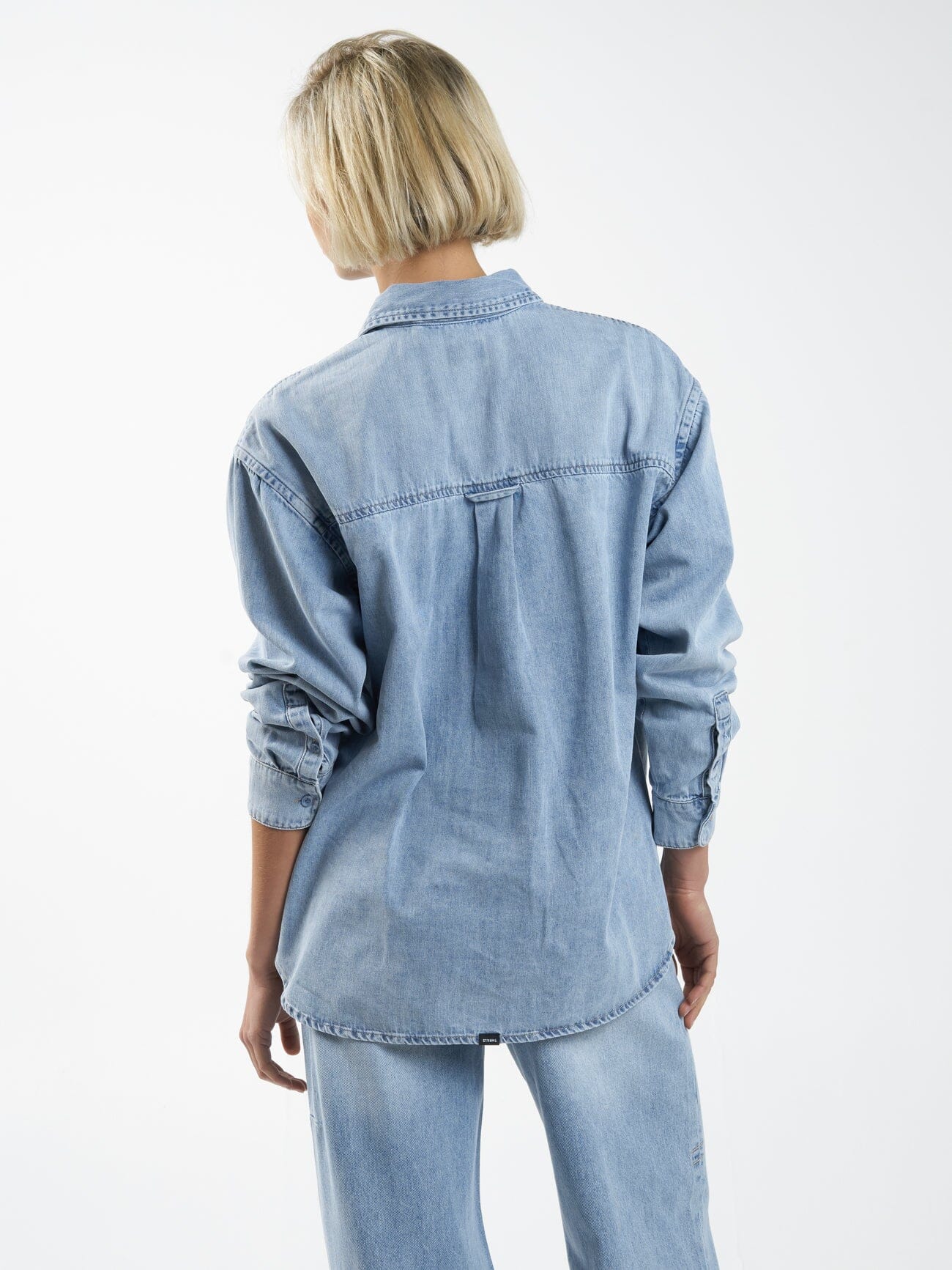 Adrian Denim Shirt - Endless Blue - Image 2