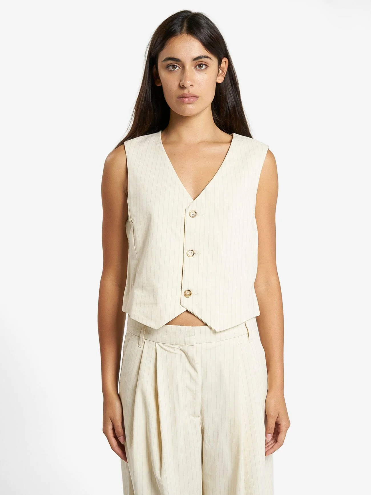 Agnes Vest - Milk - Image 2