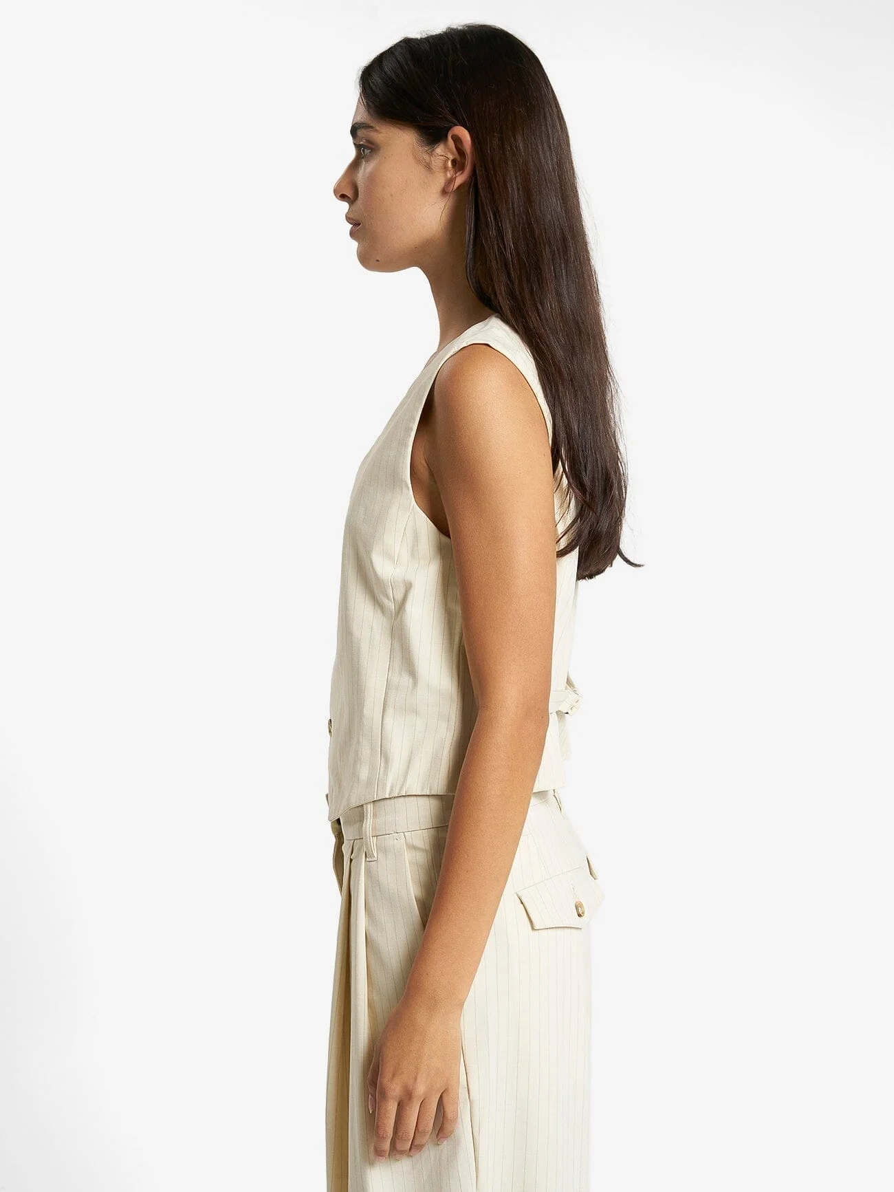 Agnes Vest - Milk - Image 4
