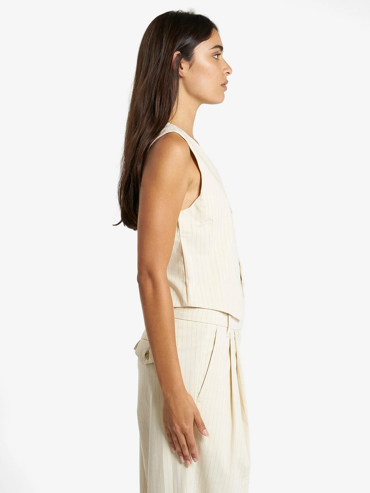 Agnes Vest - Milk - Image 5
