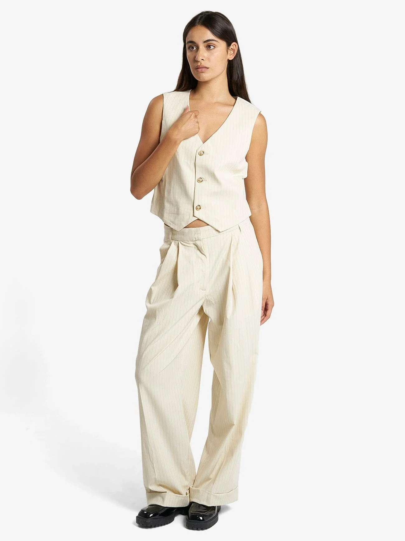 Agnes Vest - Milk - Image 6