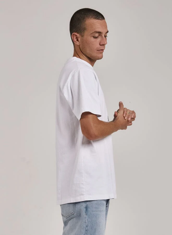 Alchemy Merch Fit Tee - White - Image 5