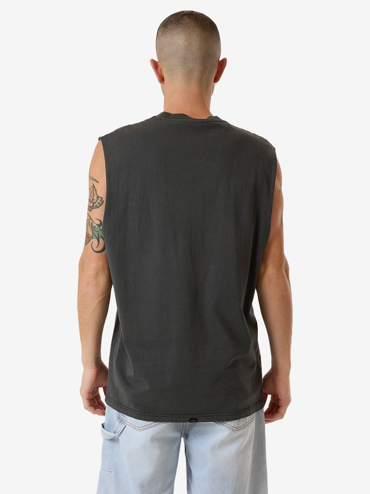 Allegiance Merch Fit Muscle Tee - Merch Black - Image 3