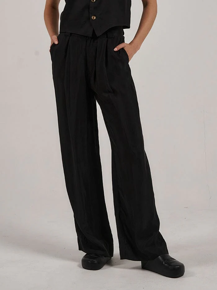 Artisan Cupro Pant - Black - Image 2