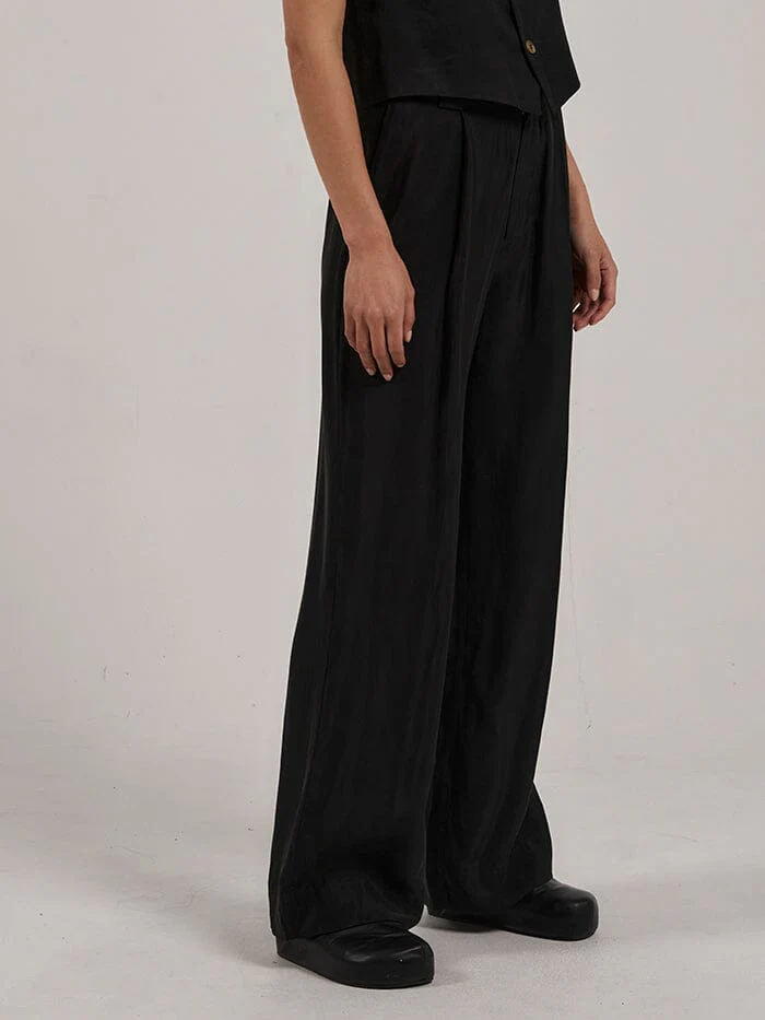 Artisan Cupro Pant - Black - Image 5