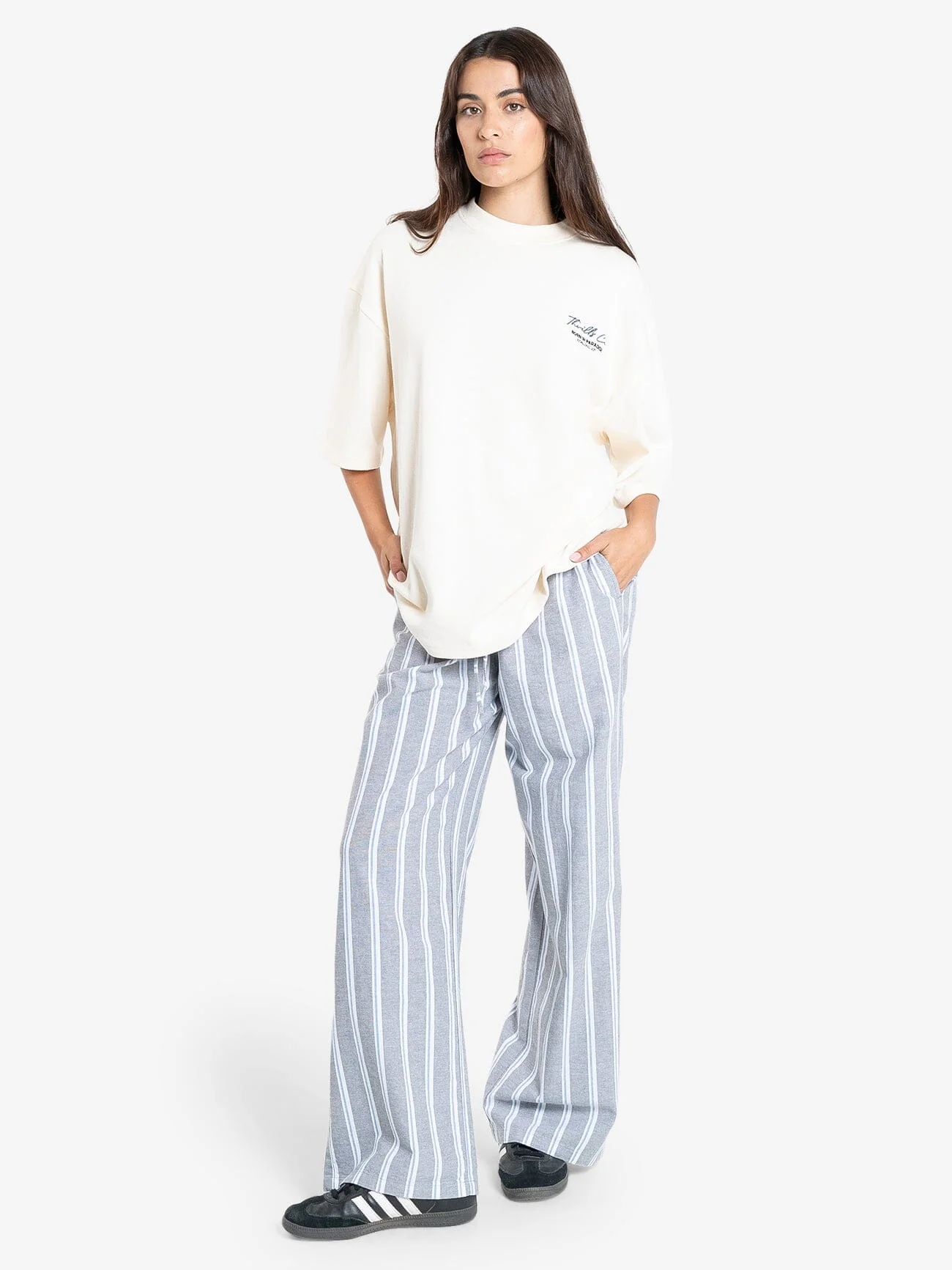 Bex Drawstring Pant - Charcoal - Image 5