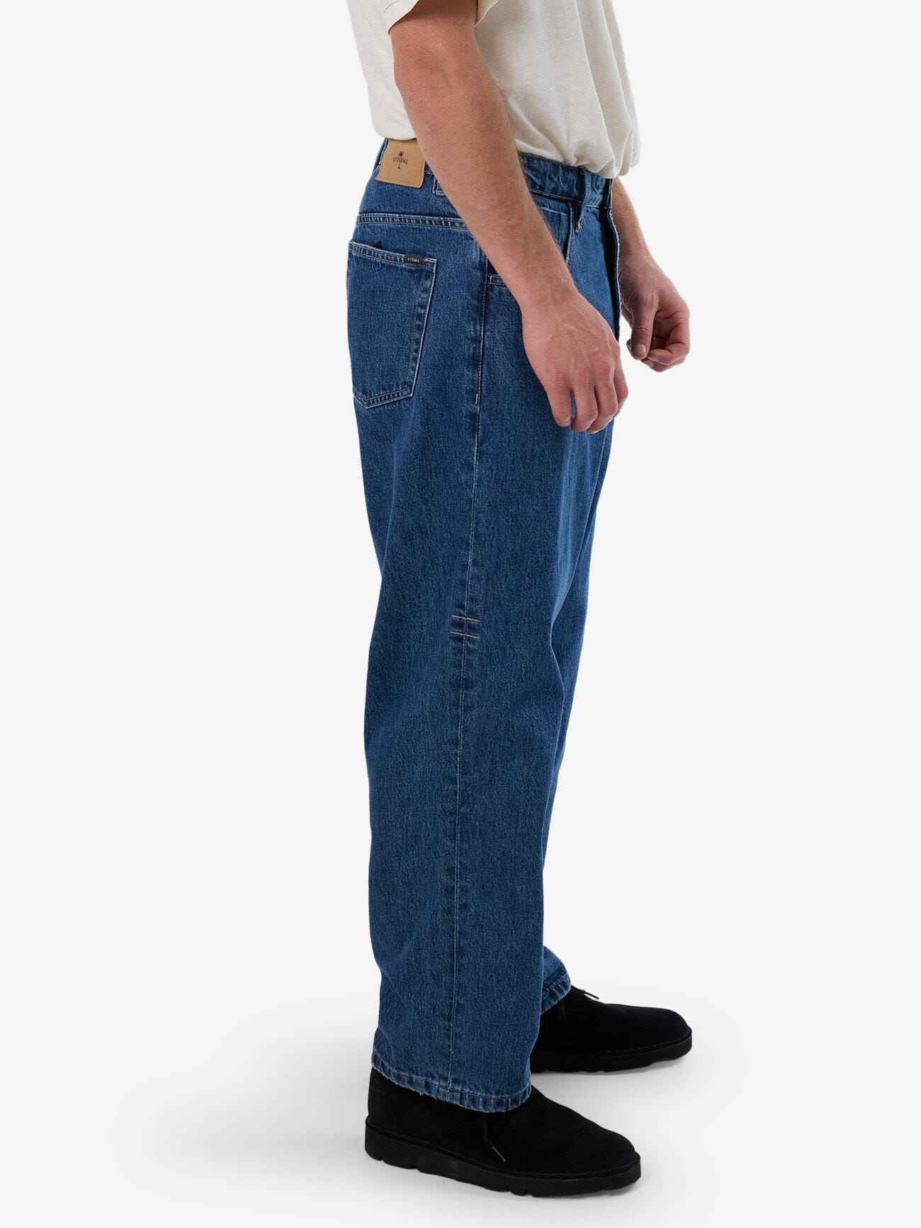 Big Slacker Baggy Denim Jean - Vintage Rinse Blue - Image 6