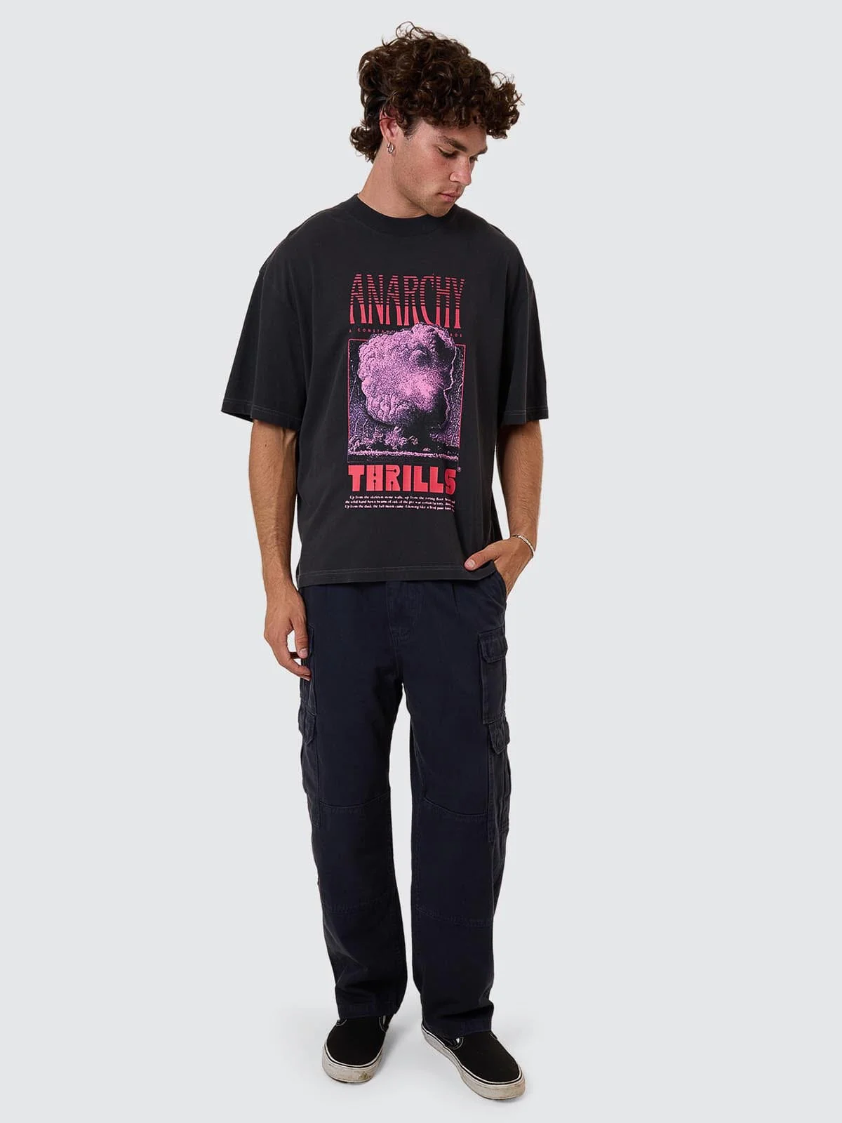 Big Slacker Baggy Union Utility Pant - Blue Graphite - Image 6