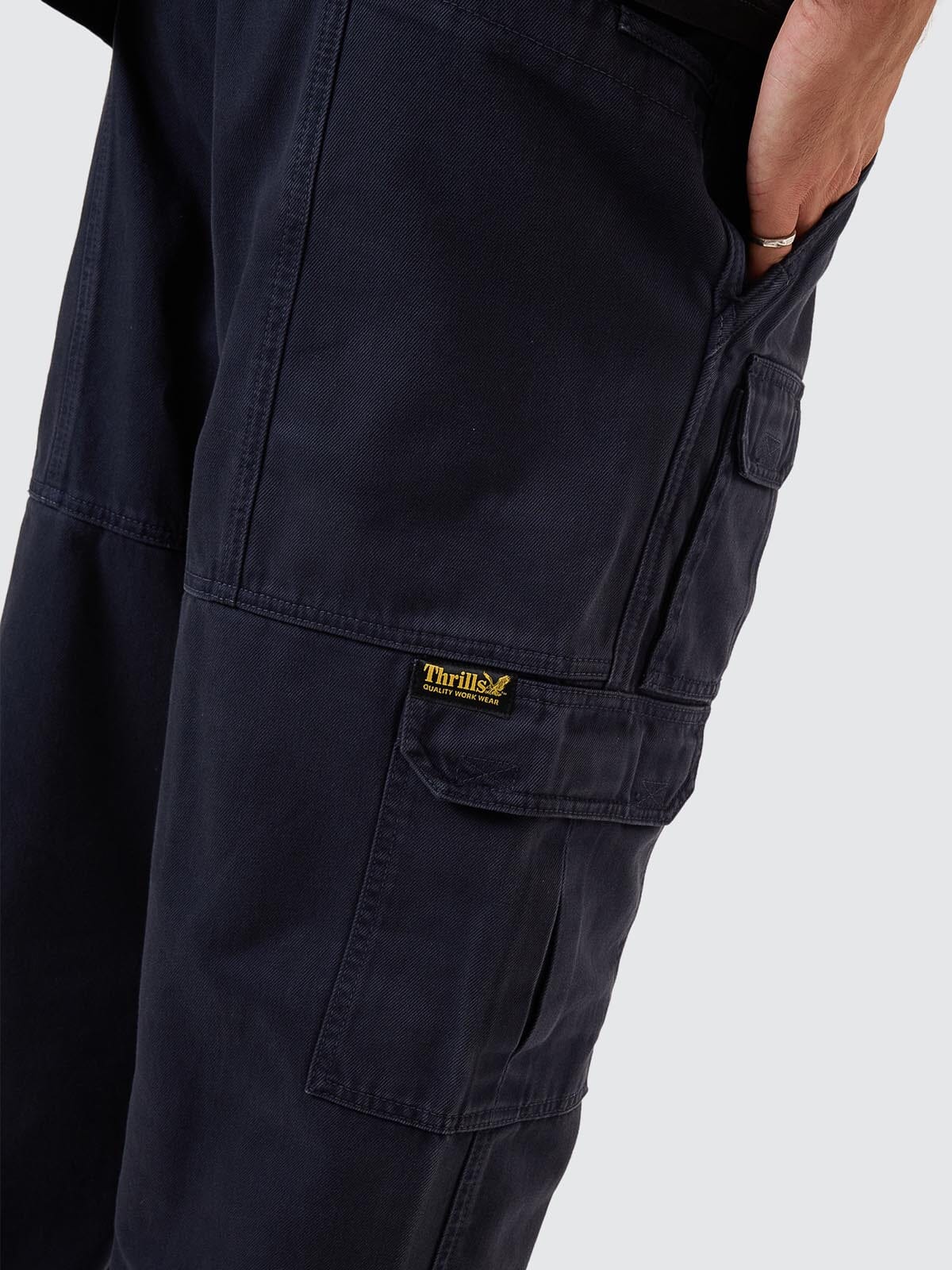 Big Slacker Baggy Union Utility Pant - Blue Graphite - Image 9