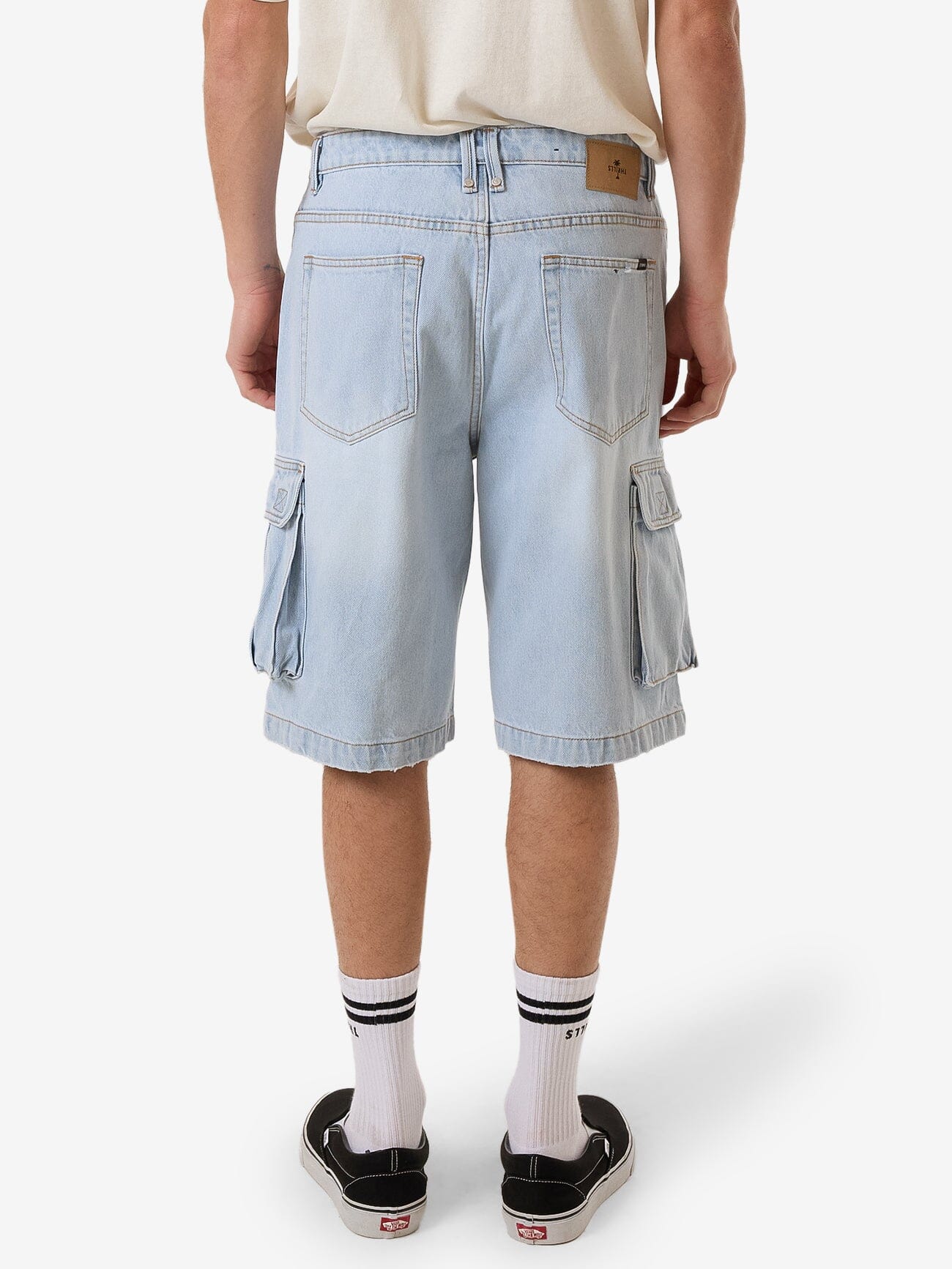 Big Slacker Denim Cargo Short - Epoch Blue - Image 2