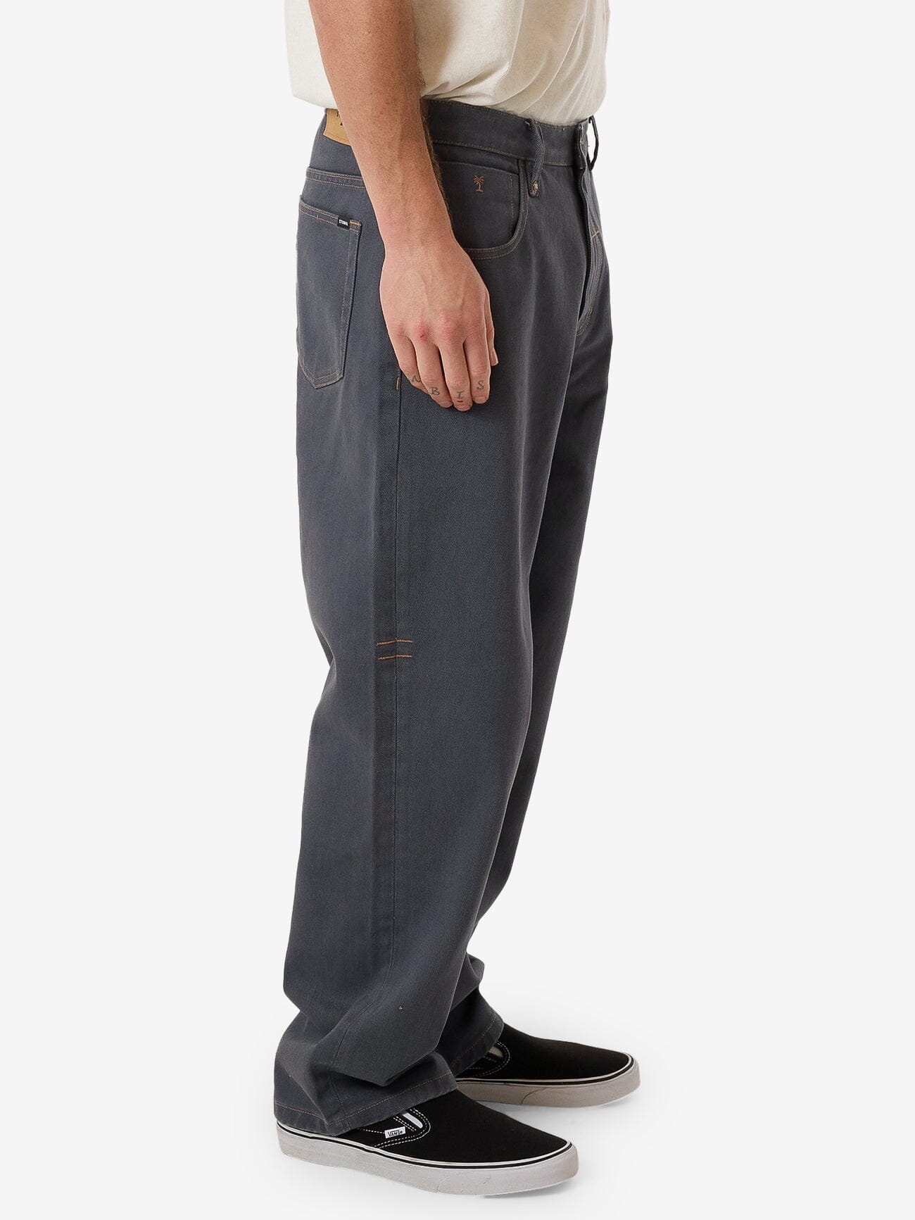 Big Slacker Denim Jean - Dark Slate - Image 4