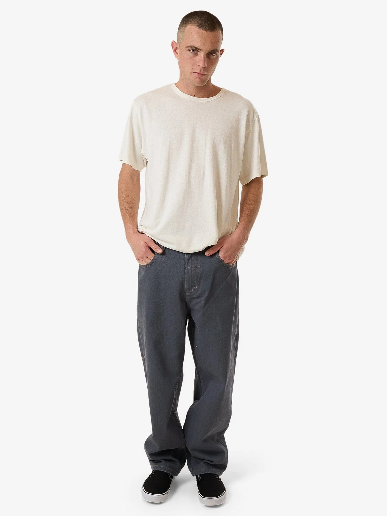Big Slacker Denim Jean - Dark Slate - Image 5