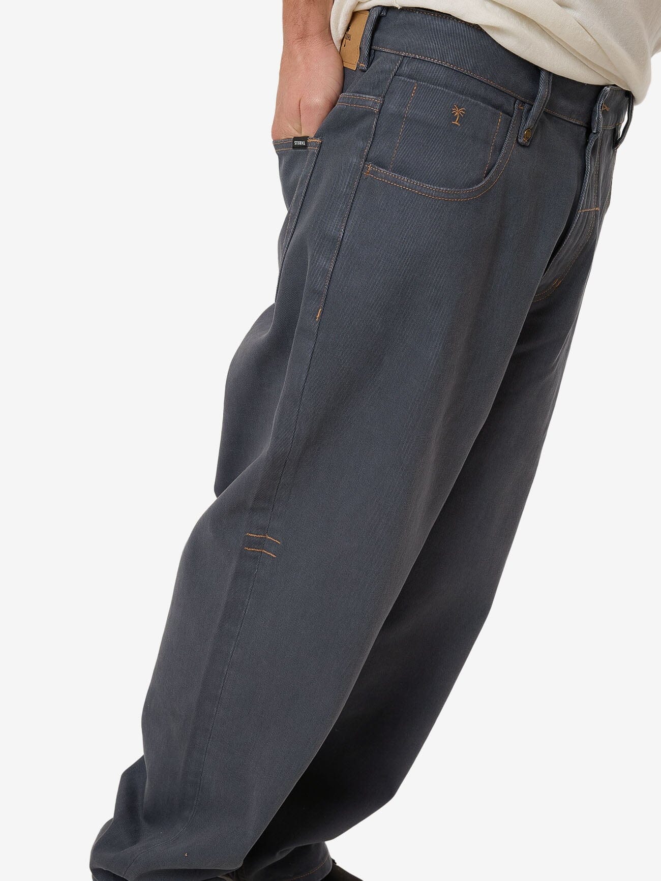 Big Slacker Denim Jean - Dark Slate - Image 6