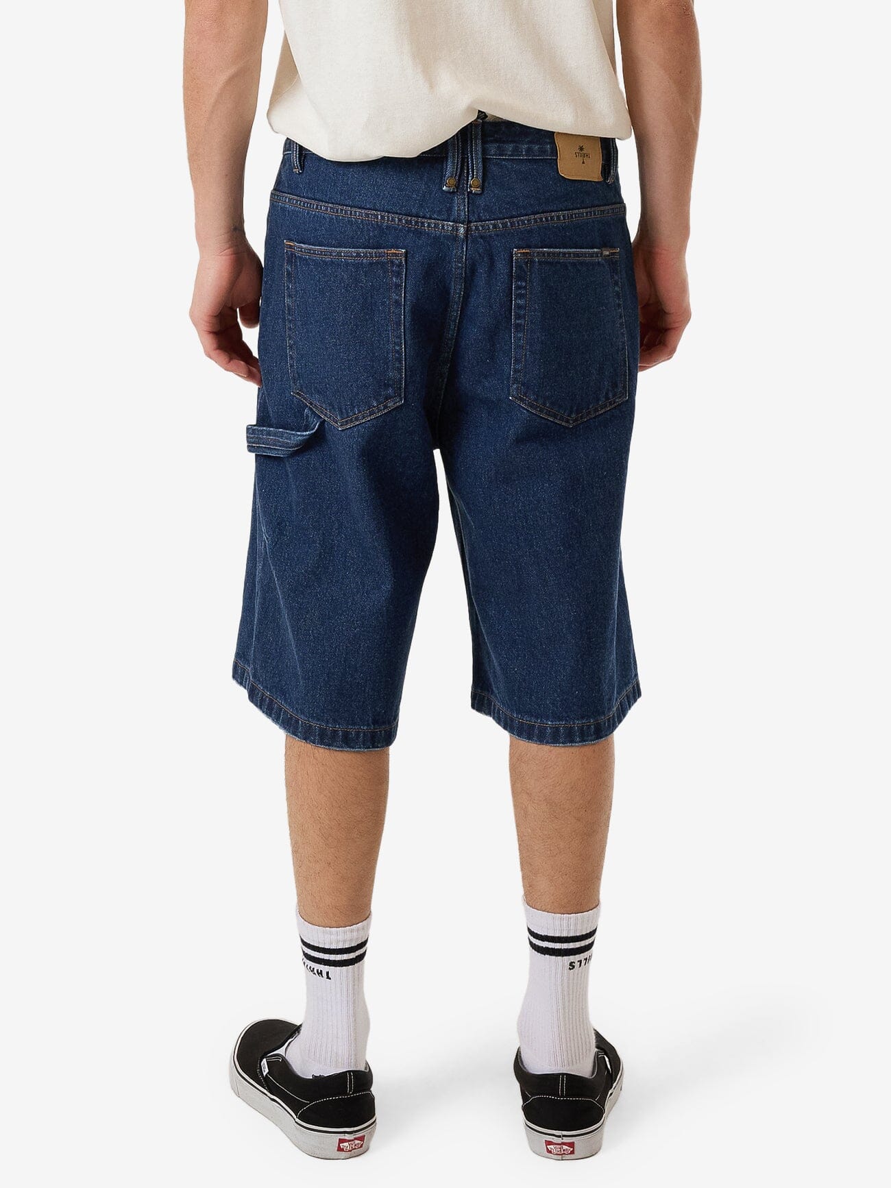 Big Slacker Denim Short - Double Indigo Rinse - Image 2
