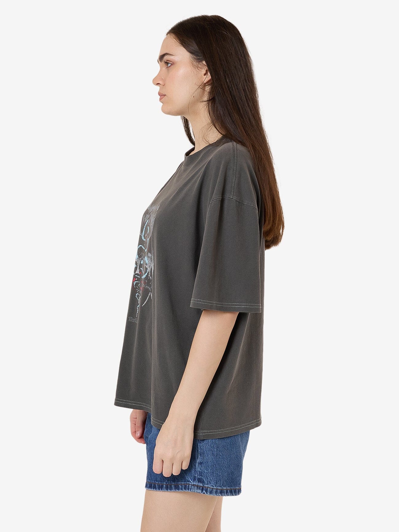Bitter End Oversized Tee - Merch Black - Image 3
