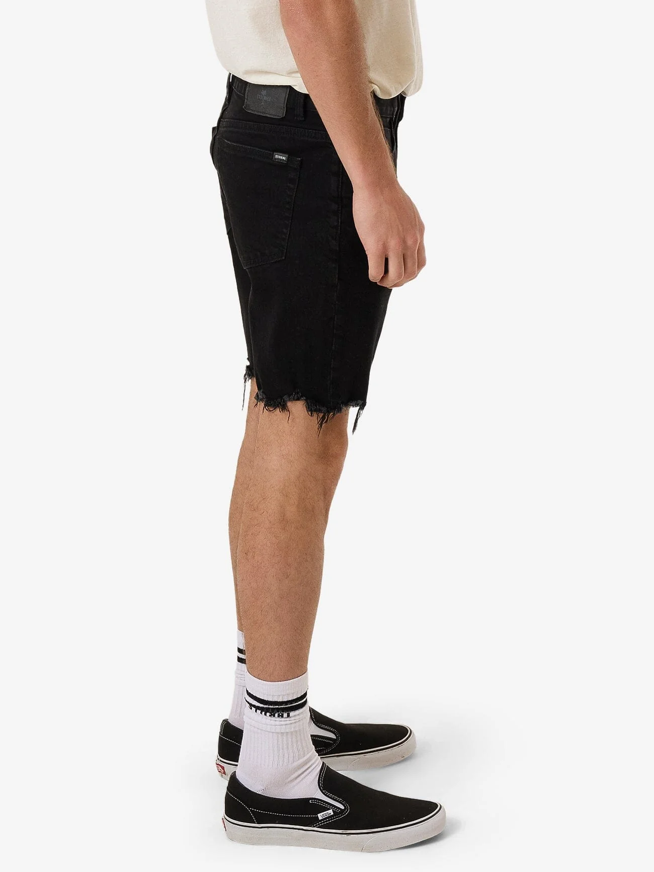 Bones Denim Short - Black Rinse - Image 4