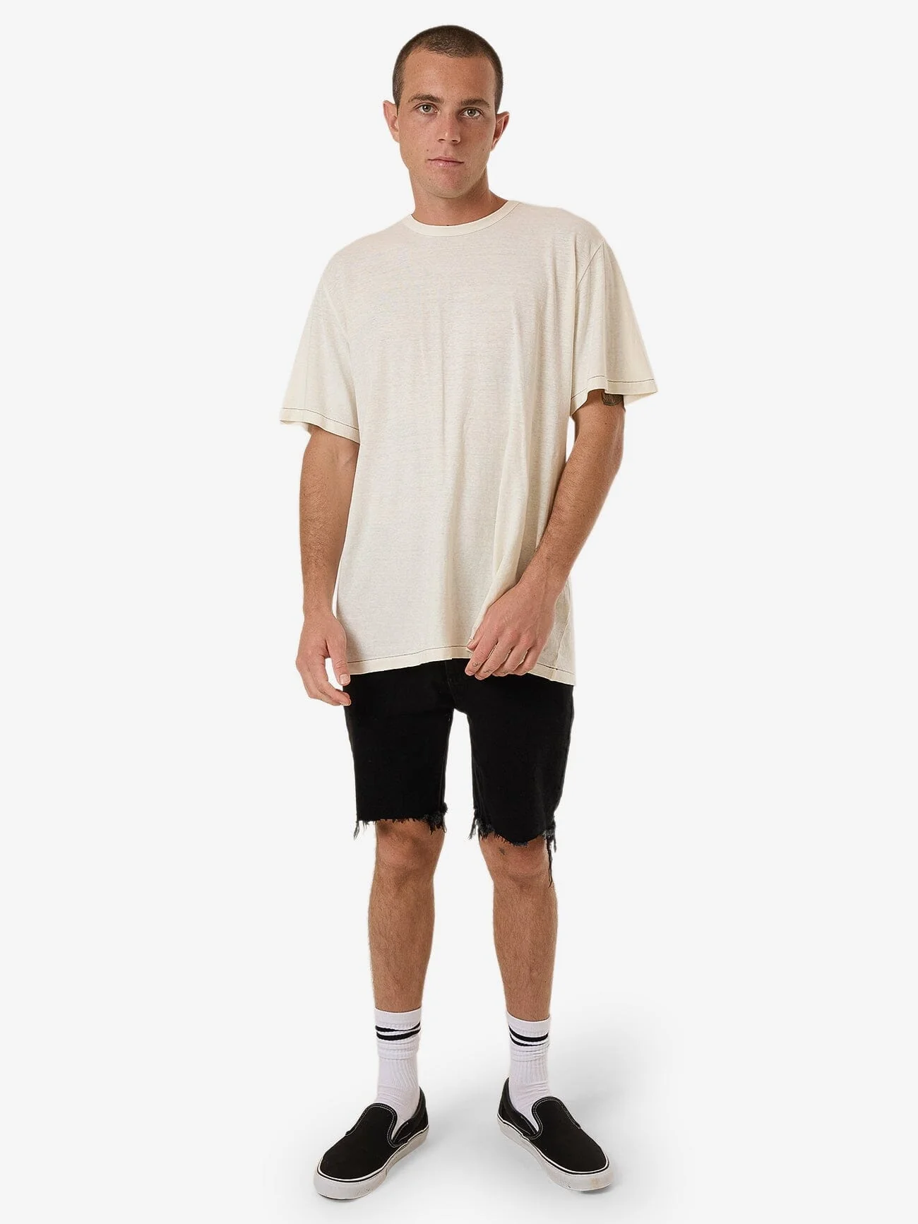 Bones Denim Short - Black Rinse - Image 5