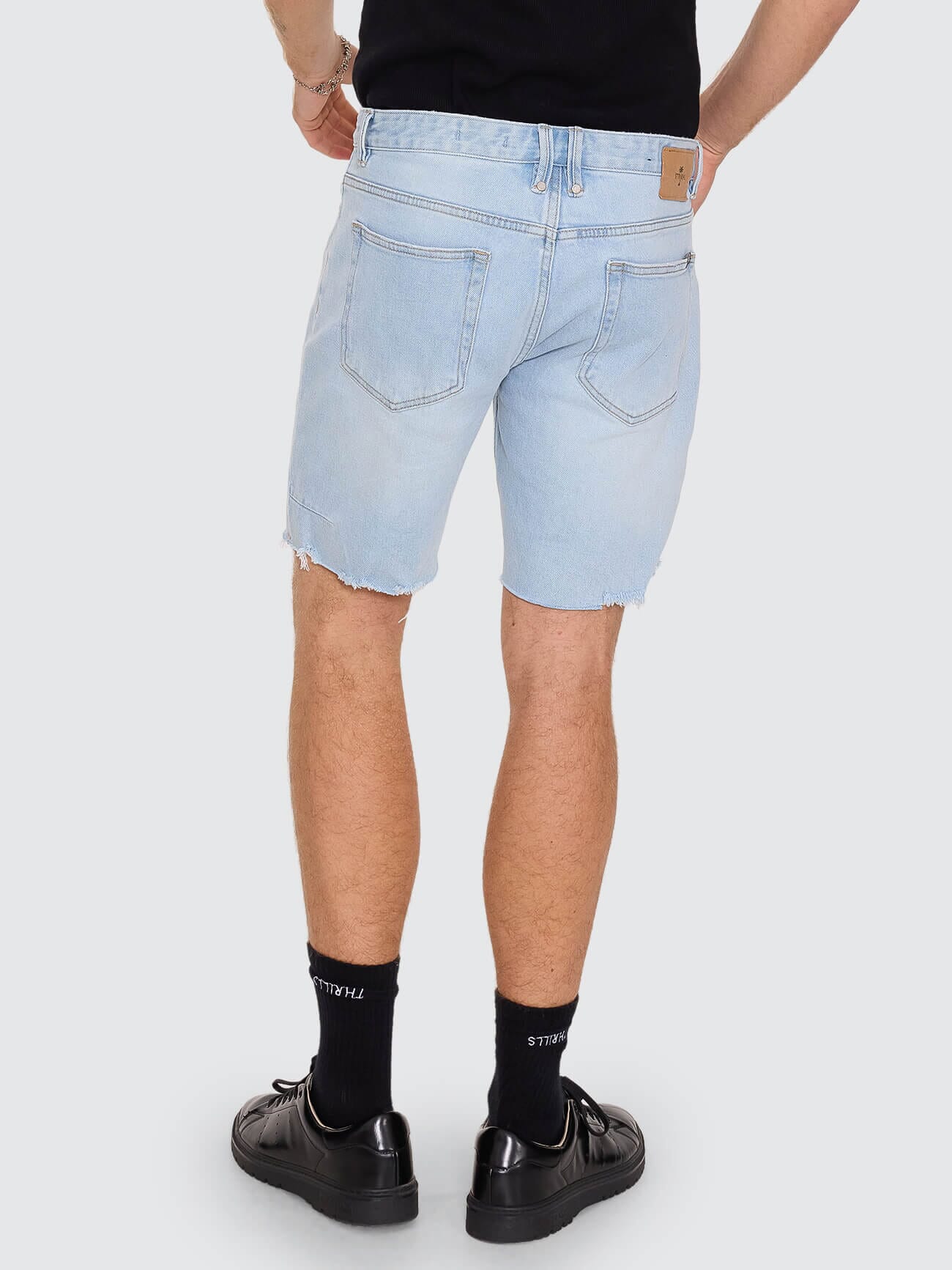 Bones Denim Short - Light Ash Blue - Image 3