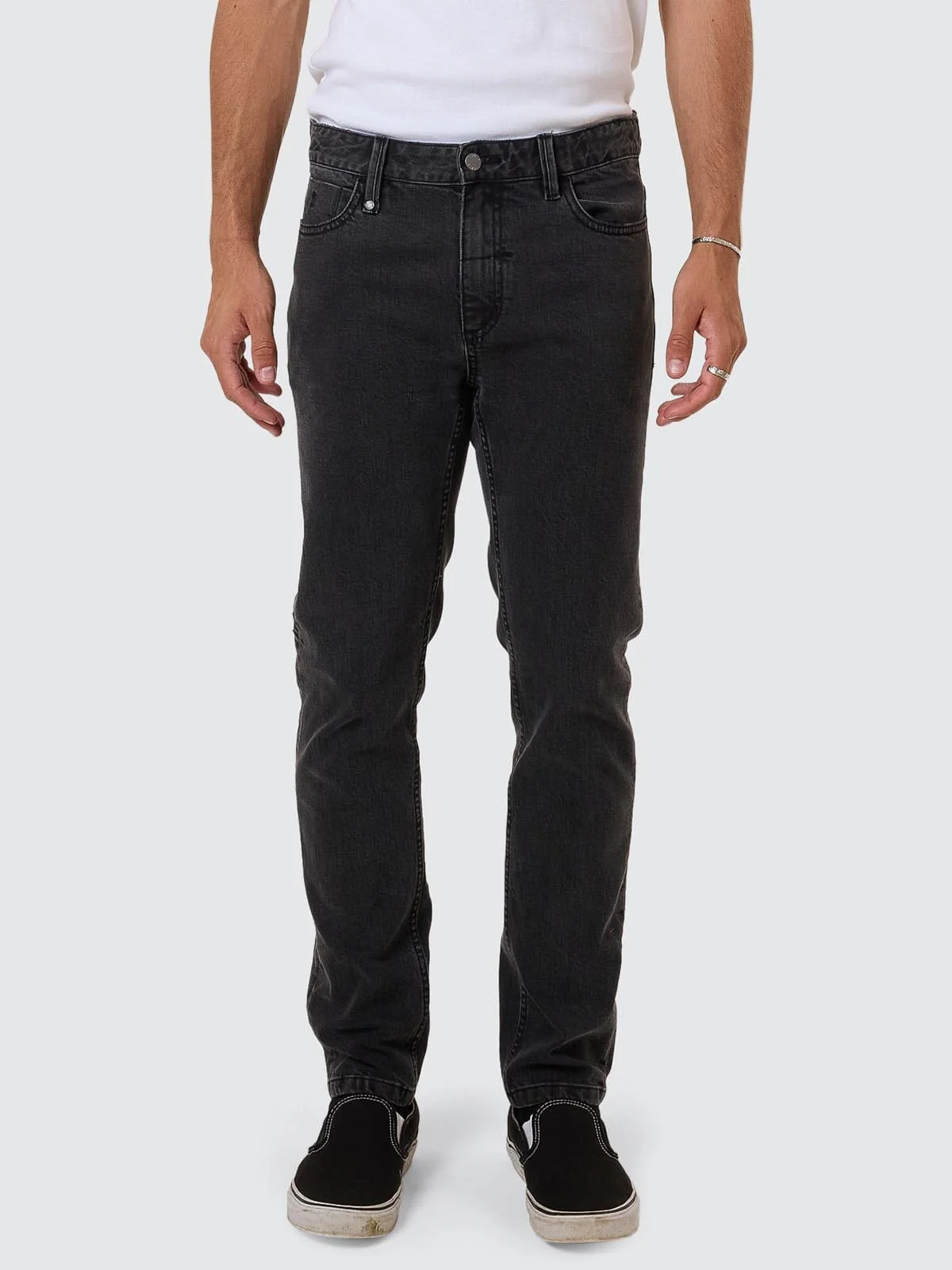Bones Slim Denim Jean - Ash Black