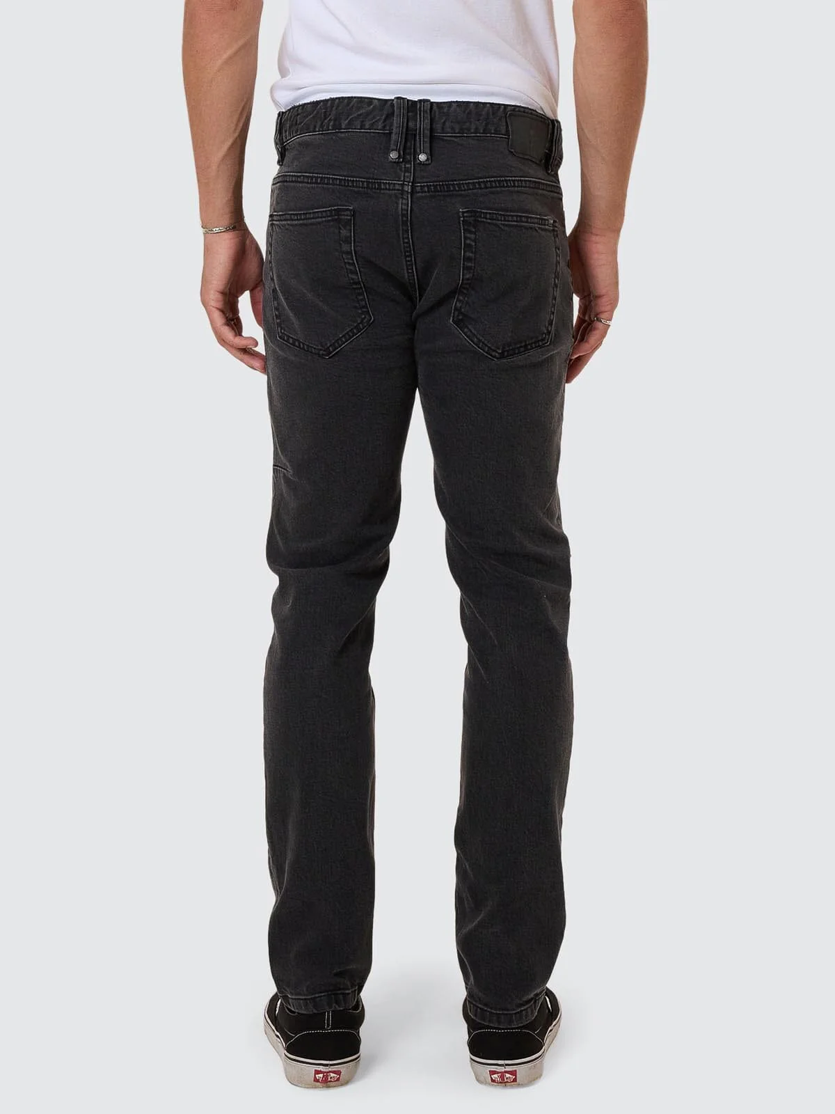 Bones Slim Denim Jean - Ash Black - Image 4