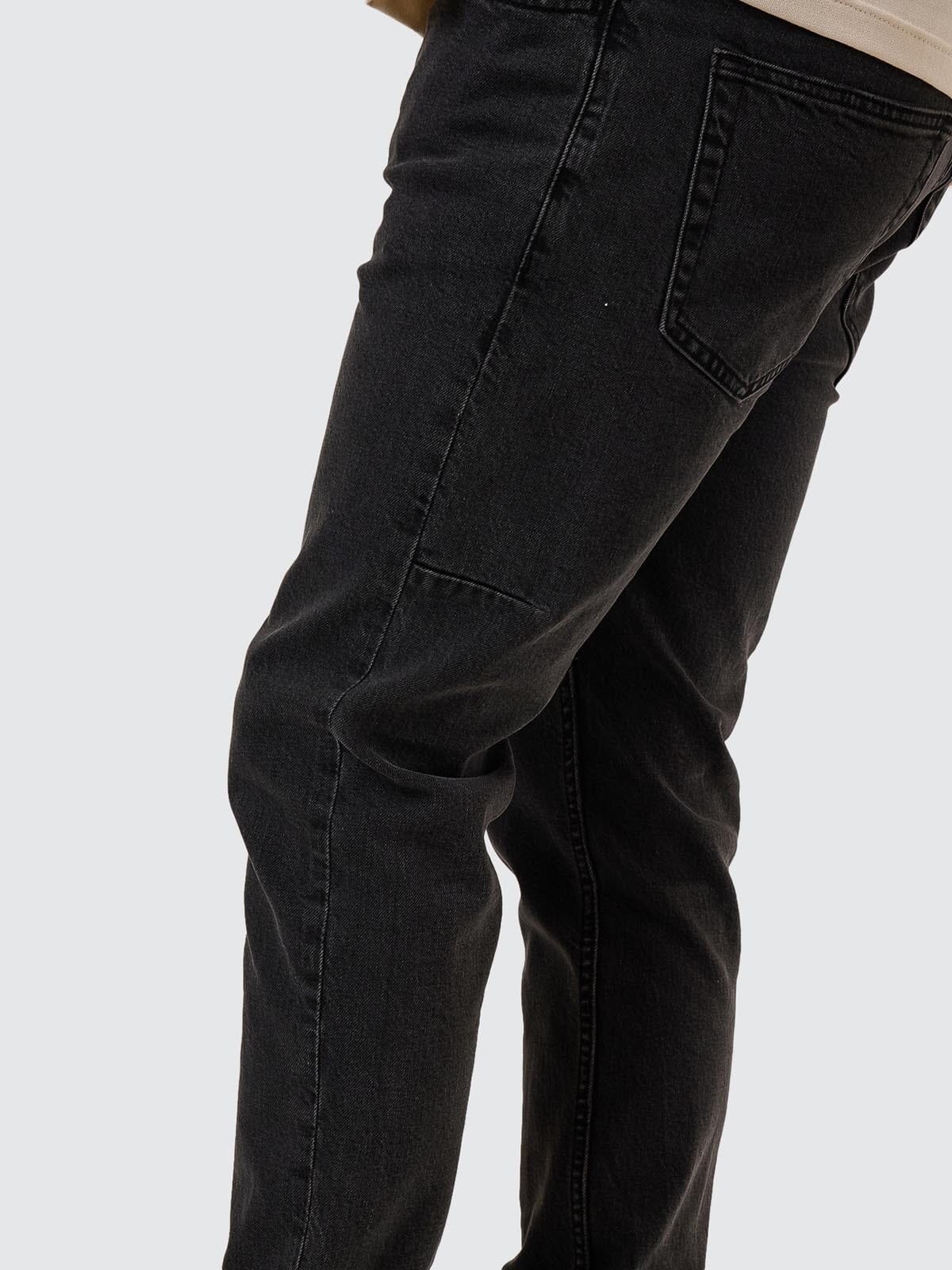Bones Slim Denim Jean - Ash Black - Image 6