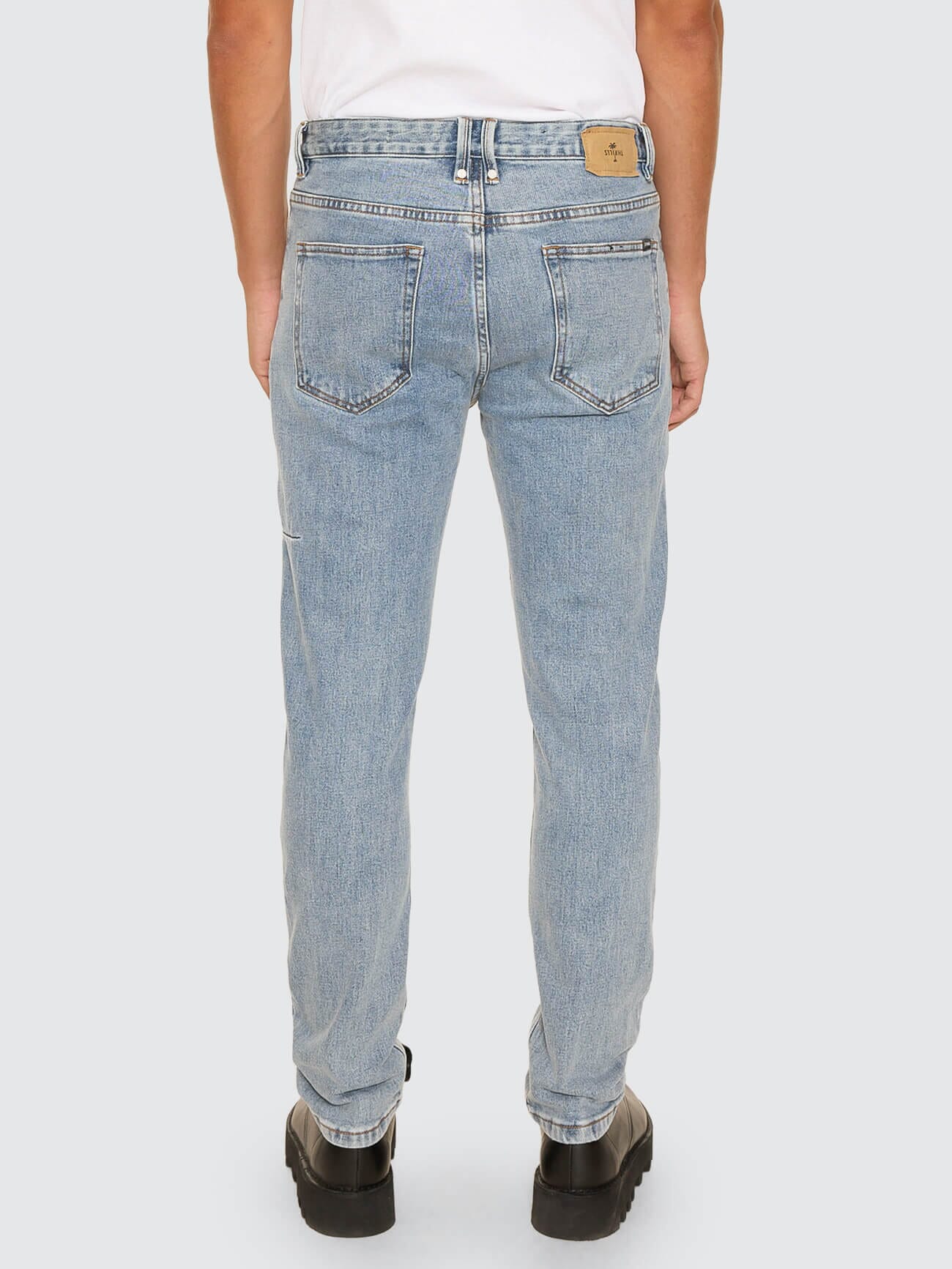 Bones Slim Denim Jean - Garage Blue - Image 5