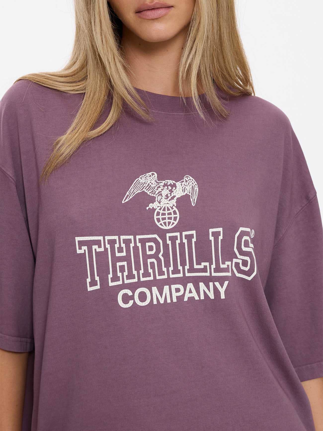 Break Point Oversized Tee - Vintage Mauve - Image 2