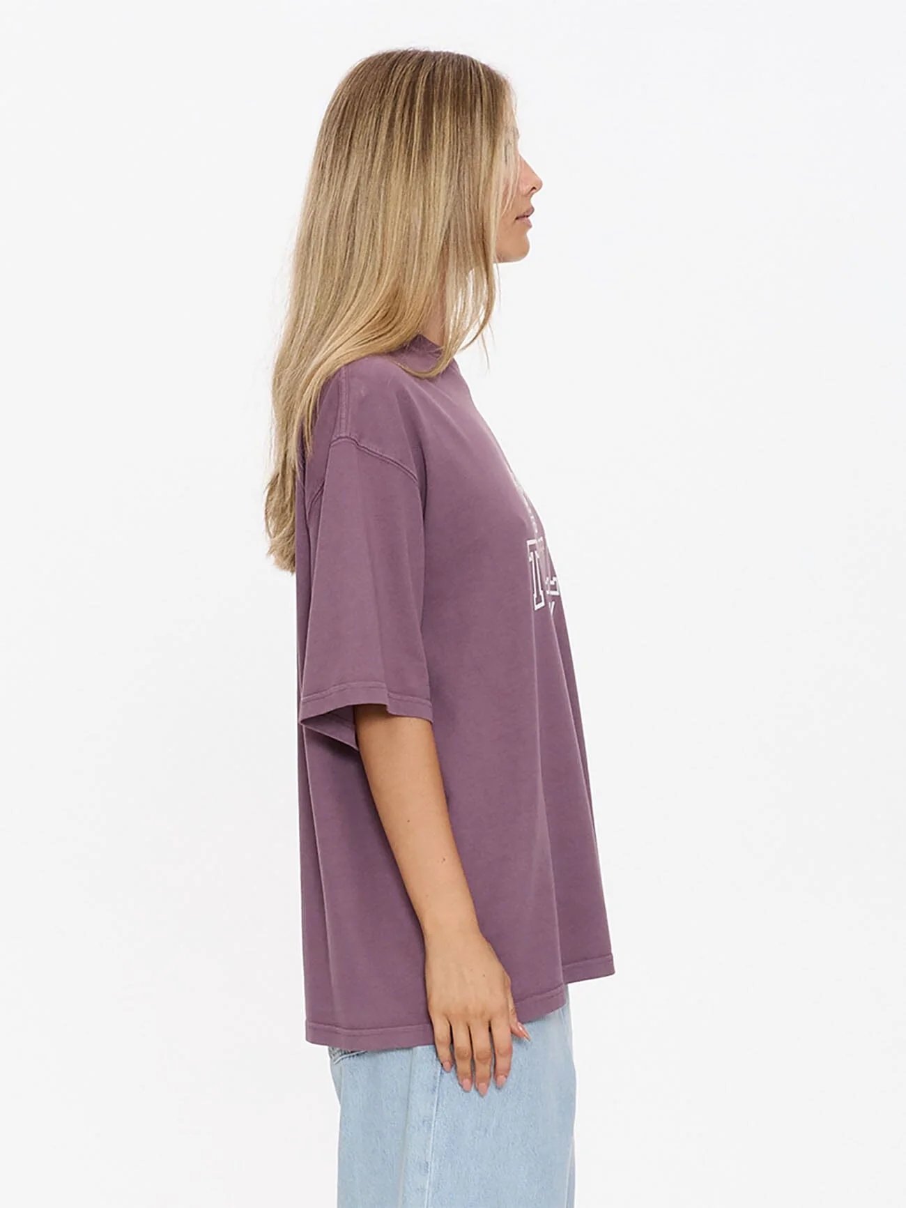 Break Point Oversized Tee - Vintage Mauve - Image 6