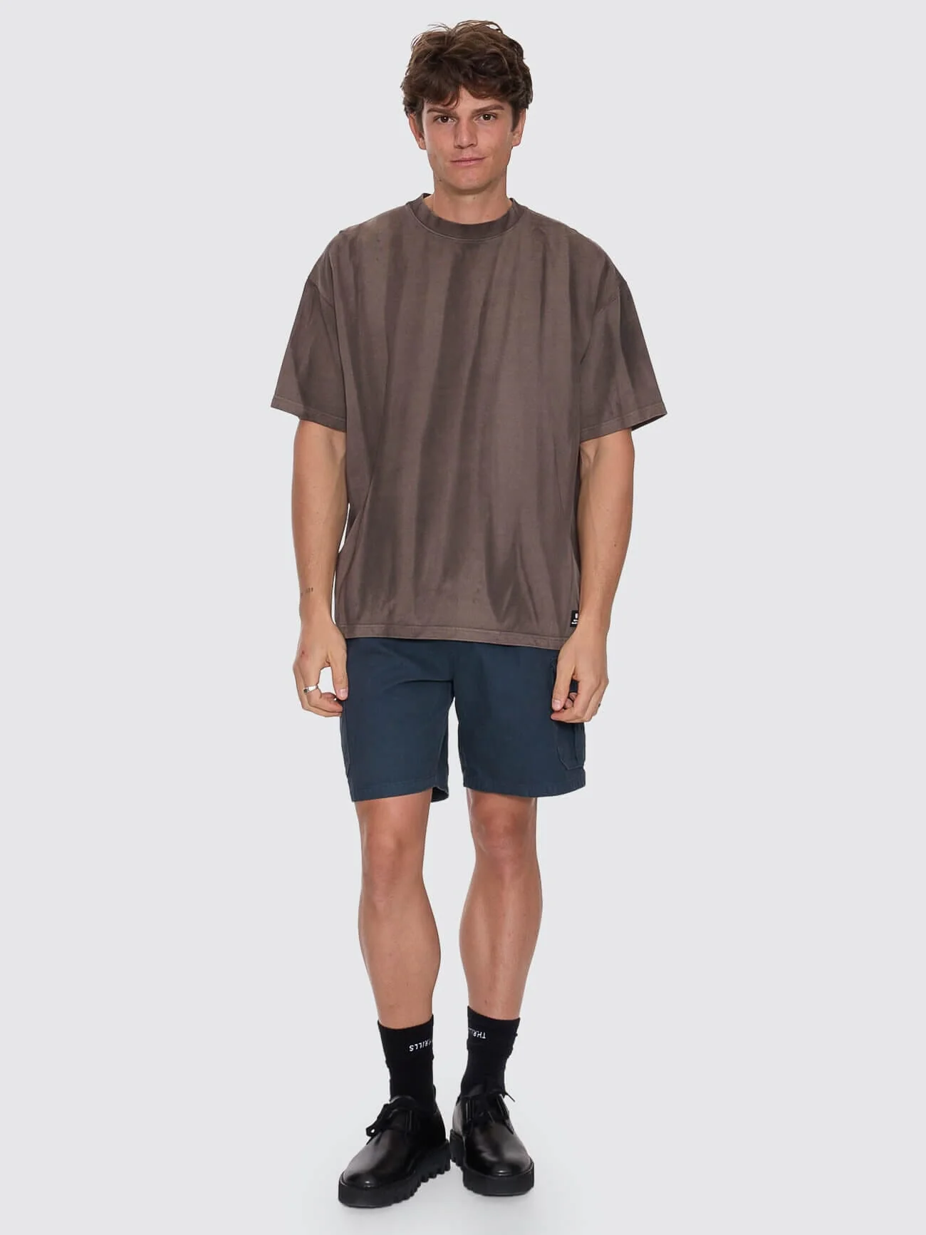 Bueno Elastic Cargo Short - Petrol - Image 10