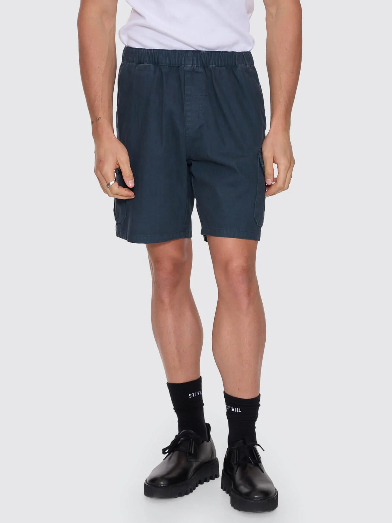 Bueno Elastic Cargo Short - Petrol - Image 3