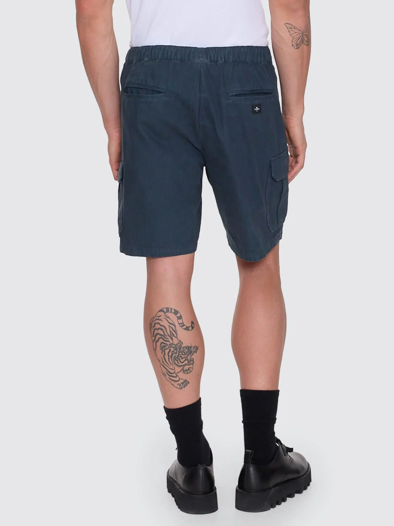 Bueno Elastic Cargo Short - Petrol - Image 7