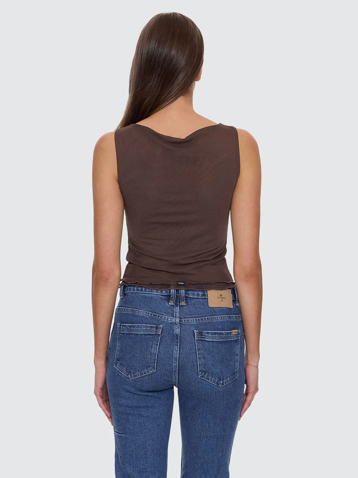 Buried In Thorns Mesh Tank - Java - Image 3