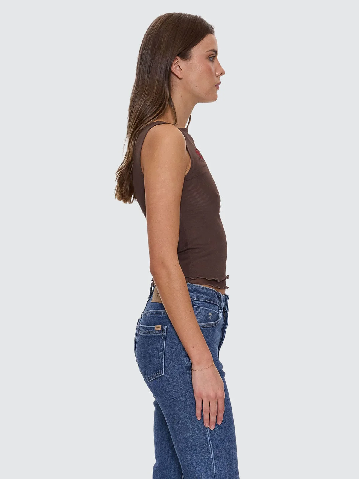Buried In Thorns Mesh Tank - Java - Image 4