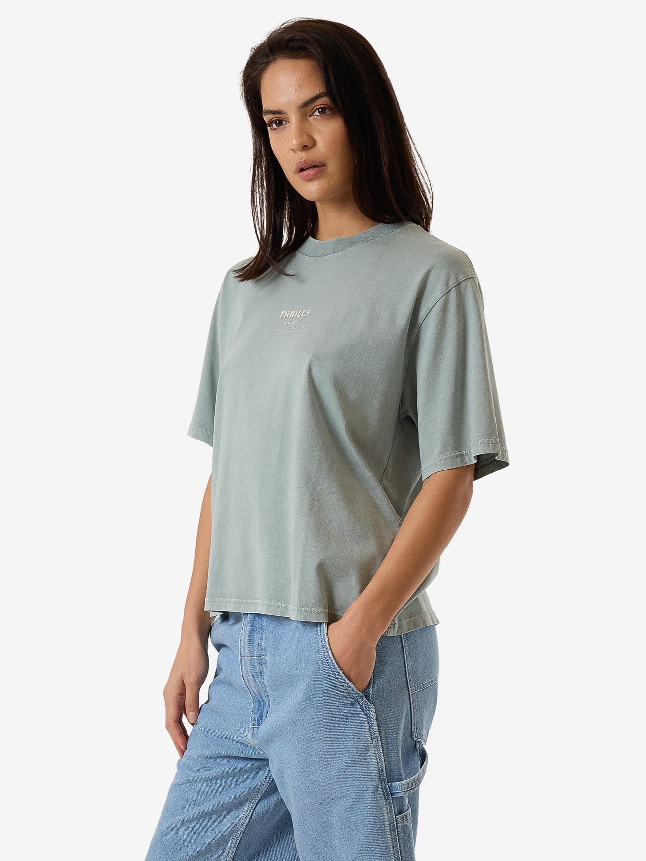 Cache Square Tee - Stormy Sea - Image 4