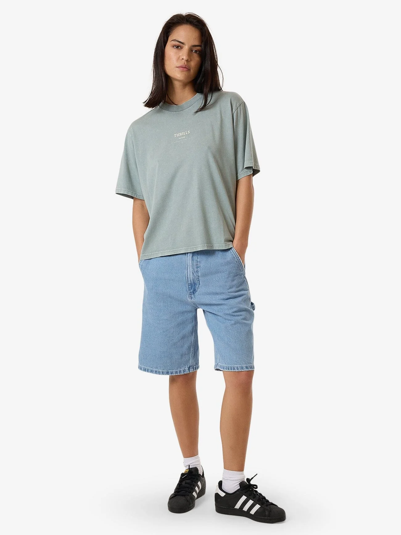 Cache Square Tee - Stormy Sea - Image 5