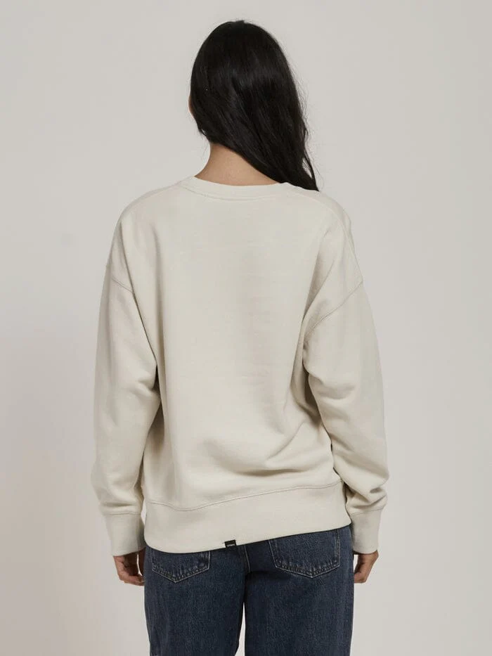 Chariot Oval Slouch Crew - Heritage White - Image 2