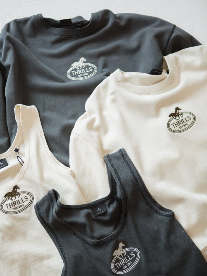 Chariot Oval Slouch Crew - Heritage White - Image 5