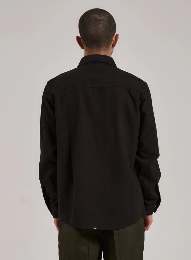 Control Overshirt - Black - Image 2