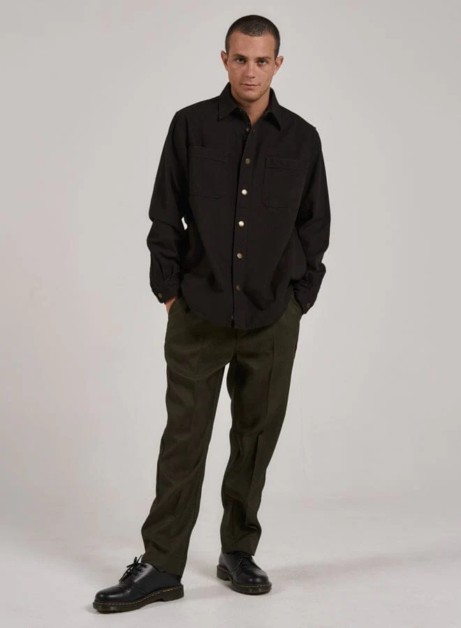Control Overshirt - Black - Image 5