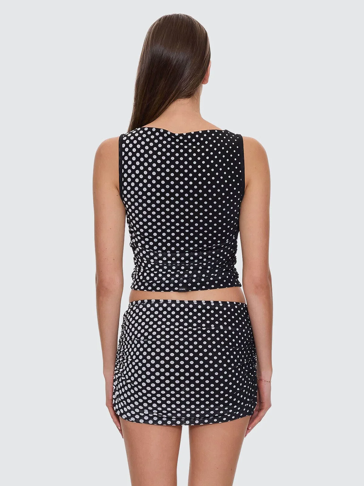 Disconnect Mesh Tank - Black - Image 4