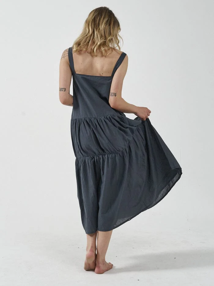 Division Mid Length Dress - Petrol - Image 2