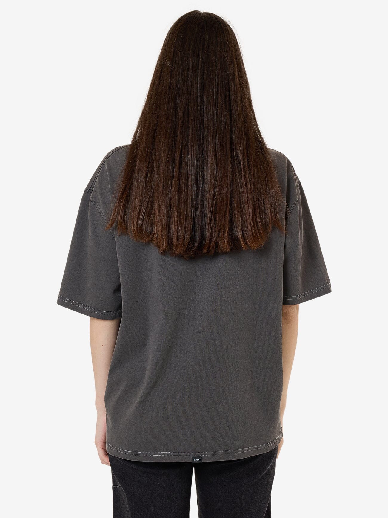 Dystopia Oversized Tee - Merch Black - Image 3