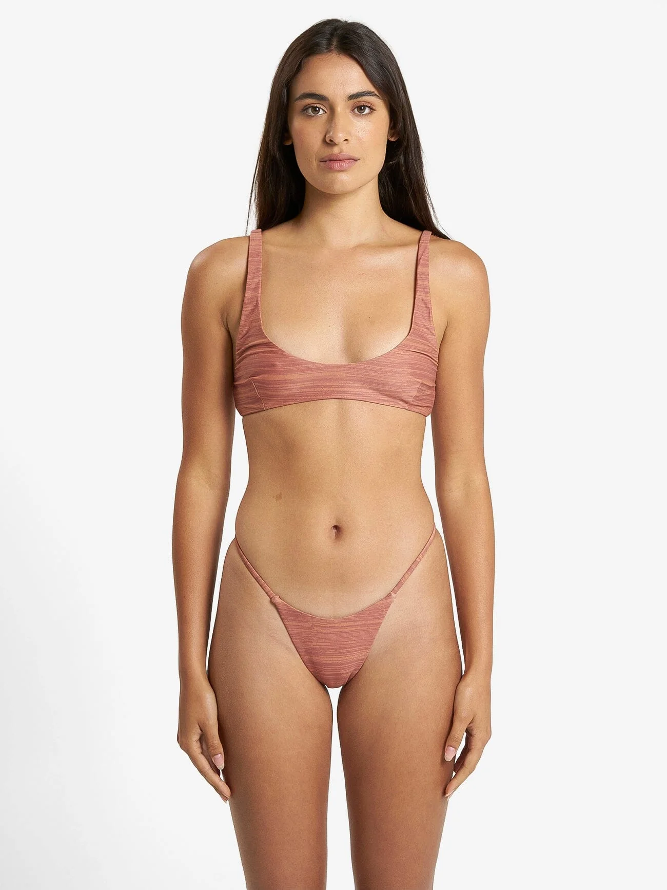Elixer Plunge Bikini Top - Sundown - Image 5