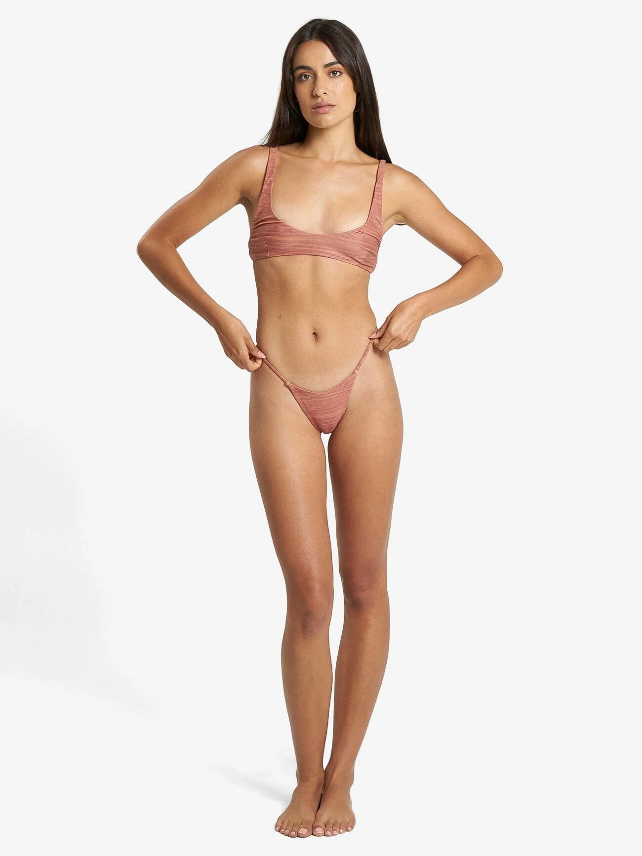 Elixer Plunge Bikini Top - Sundown - Image 6
