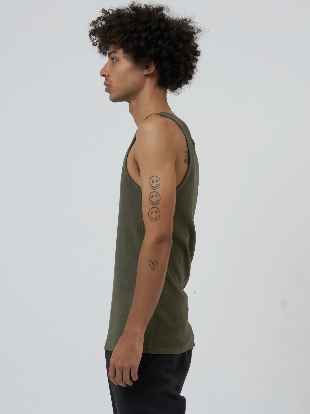 Endless Rib Tank - Deep Emerald - Image 4